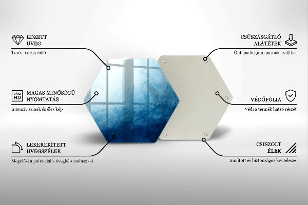 Deska szklana do kuchni Abstrakcyjne tło