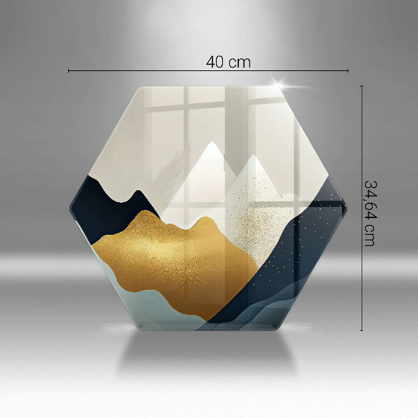 Deska kuchenna Abstrakcyjne góry