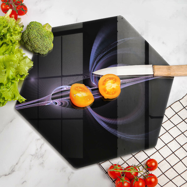 Deska szklana do kuchni Nowoczesna abstrakcja