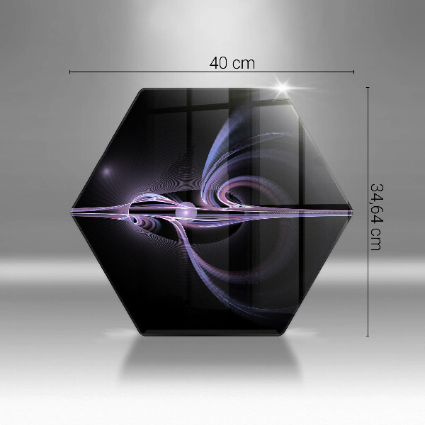 Deska szklana do kuchni Nowoczesna abstrakcja