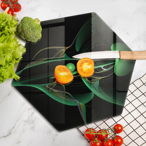 Deska szklana do kuchni Nowoczesna abstrakcja