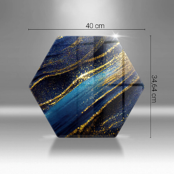 Deska kuchenna Granatowa abstrakcja