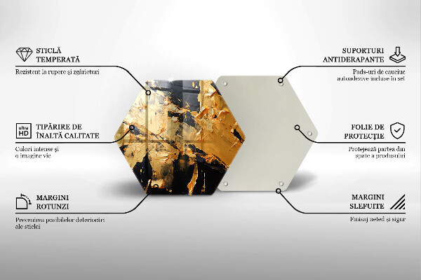 Deska kuchenna Elegancka tekstura farby