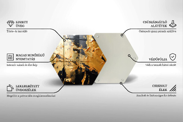 Deska kuchenna Elegancka tekstura farby