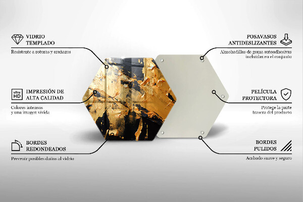 Deska kuchenna Elegancka tekstura farby