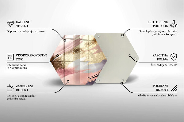 Deska kuchenna Pastelowe plamy