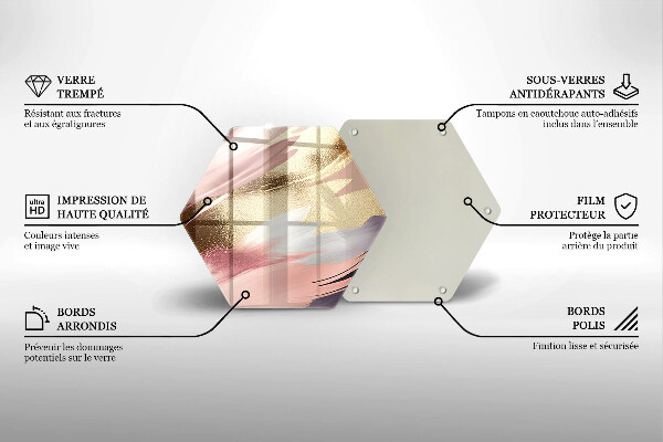 Deska kuchenna Pastelowe plamy