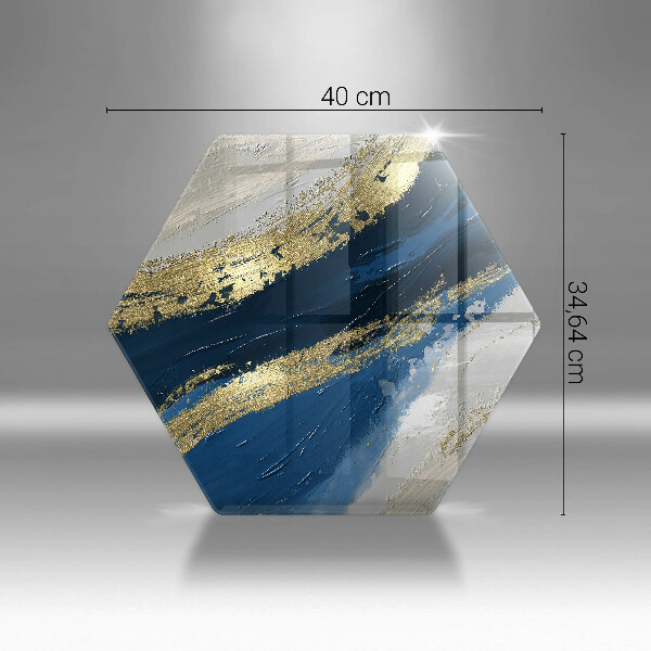 Deska kuchenna Tekstura ze złotem