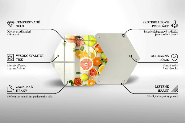 Deska kuchenna Owoce cytrusy