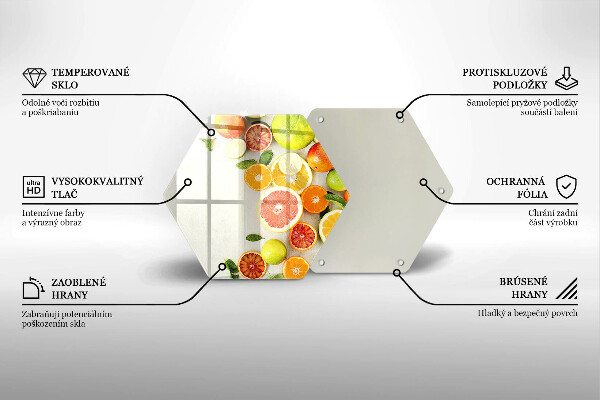 Deska kuchenna Owoce cytrusy