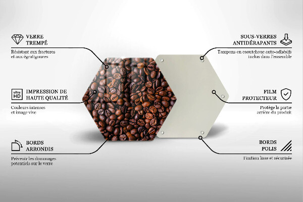 Deska kuchenna Kawa ziarna