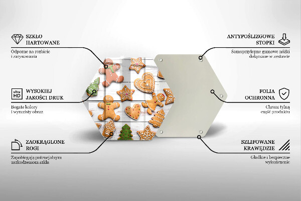 Deska kuchenna Świąteczne pierniki
