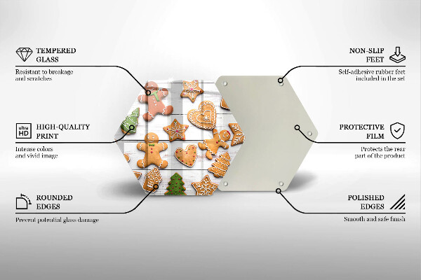 Deska kuchenna Świąteczne pierniki