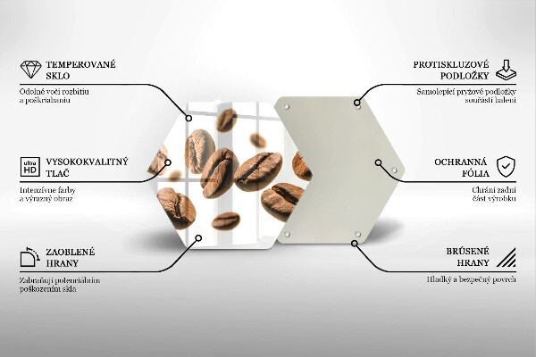 Deska kuchenna Ziarna kawy