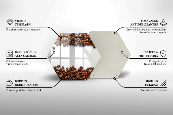 Deska kuchenna Kawa ziarna