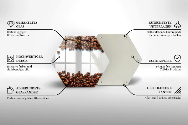 Deska kuchenna Kawa ziarna