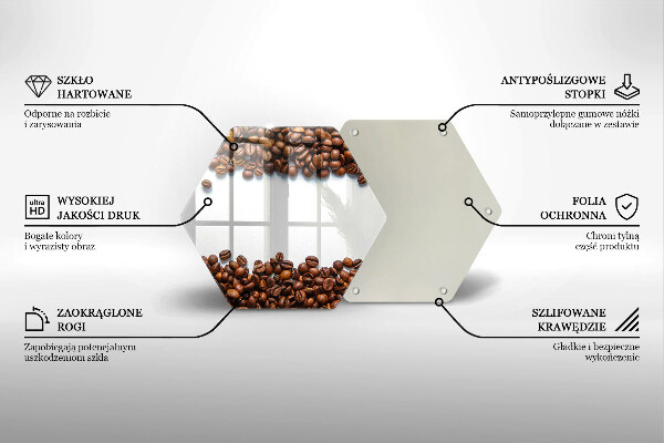 Deska kuchenna Kawa ziarna