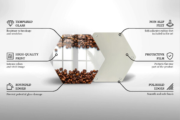 Deska kuchenna Kawa ziarna