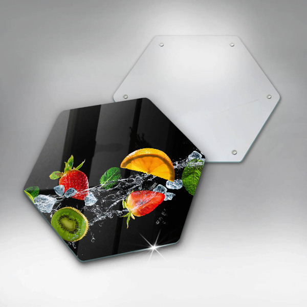 Deska kuchenna Owoce w wodzie