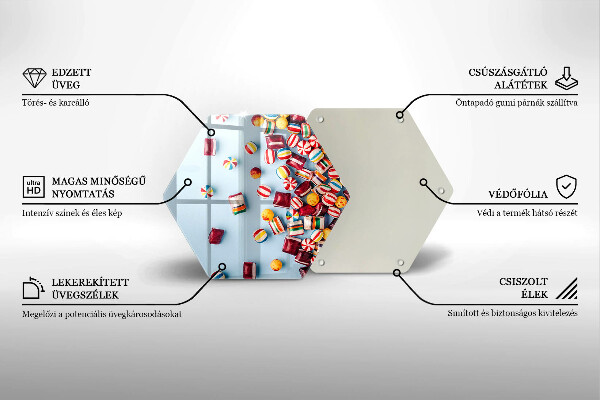 Deska kuchenna Kolorowe cukierki