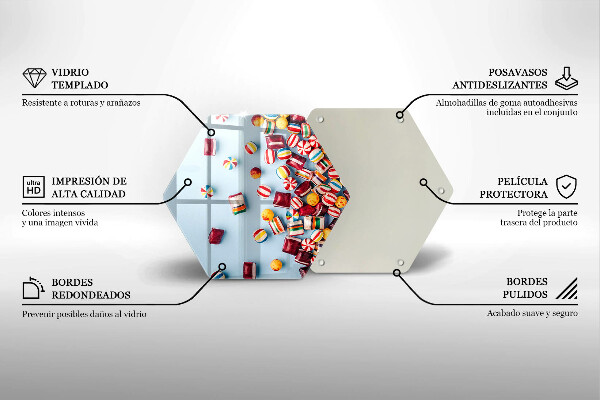 Deska kuchenna Kolorowe cukierki