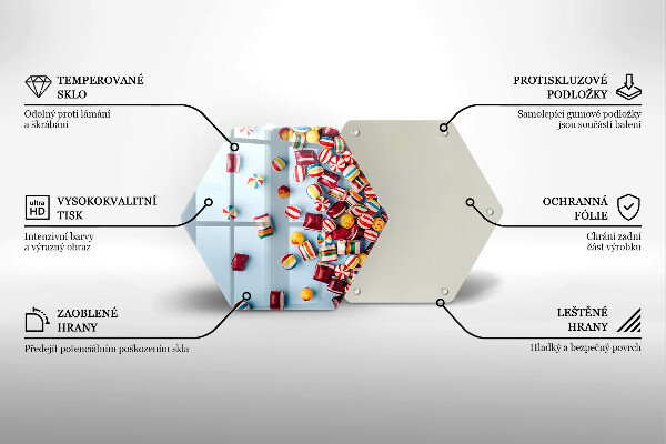 Deska kuchenna Kolorowe cukierki