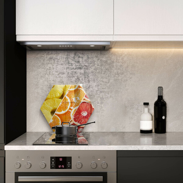 Deska szklana kuchenna Kolorowe owoce