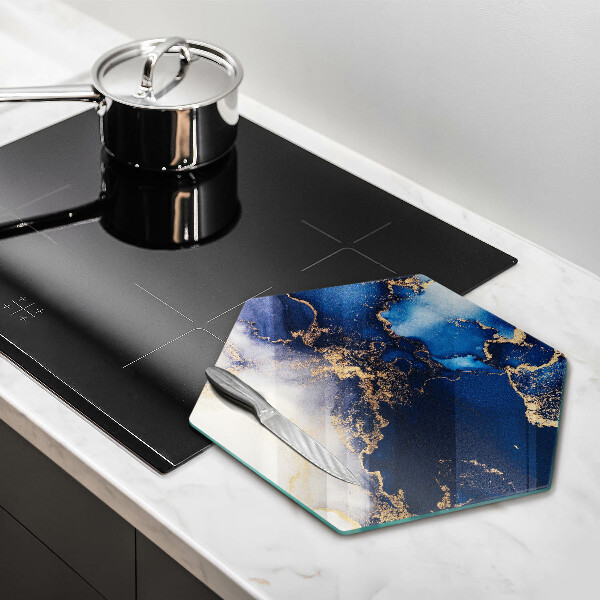 Deska szklana kuchenna Marmurowa abstrakcja