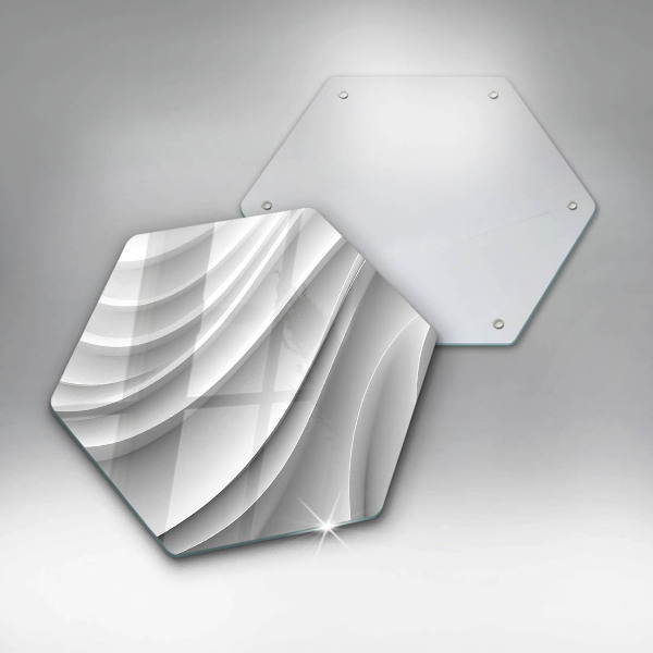 Deska szklana kuchenna Linie geometryczne