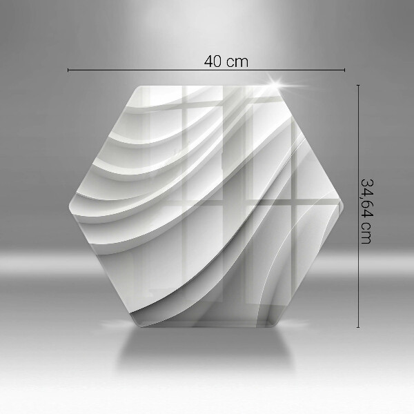Deska szklana kuchenna Linie geometryczne