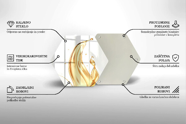 Deska szklana kuchenna Oliwa z oliwek