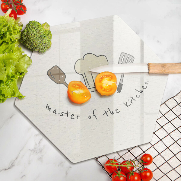 Deska szklana kuchenna Master of the Kitchen