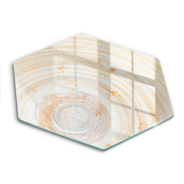 Deska szklana kuchenna Tekstura drewna