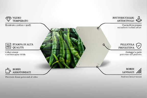 Deska kuchenna Strączki groszek