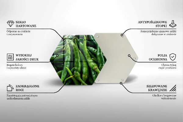 Deska kuchenna Strączki groszek