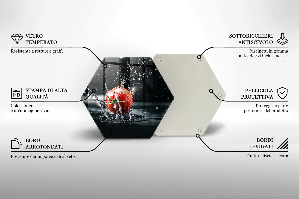 Deska kuchenna Pomidor w wodzie