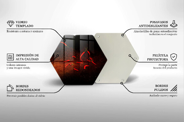 Deska kuchenna Ostre papryczki chili