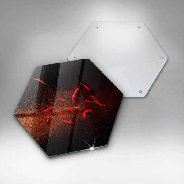 Deska kuchenna Ostre papryczki chili