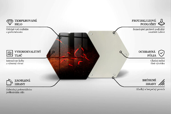 Deska kuchenna Ostre papryczki chili