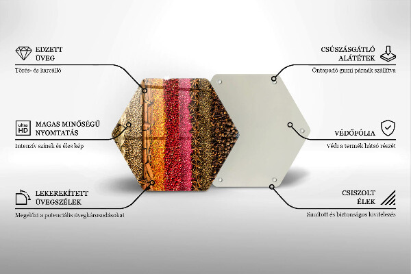 Deska kuchenna Kolorowe przyprawy