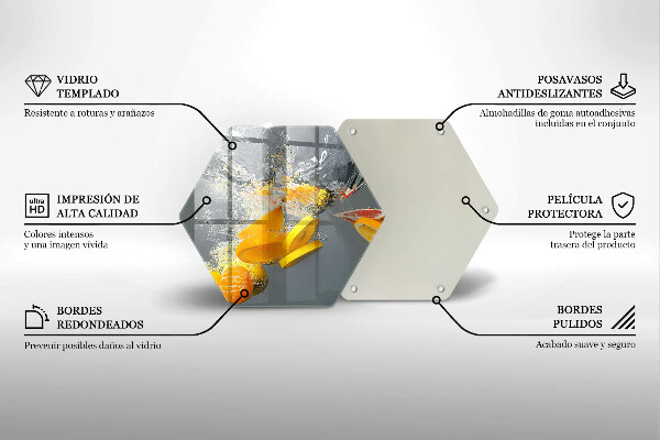 Deska kuchenna Cytryny w wodzie