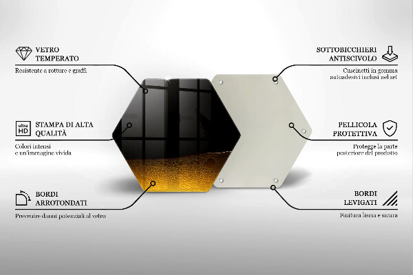 Deska kuchenna Gazowane piwo