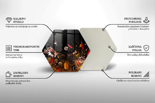 Deska kuchenna Ostre przyprawy