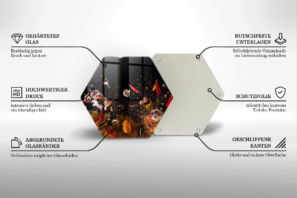 Deska kuchenna Ostre przyprawy