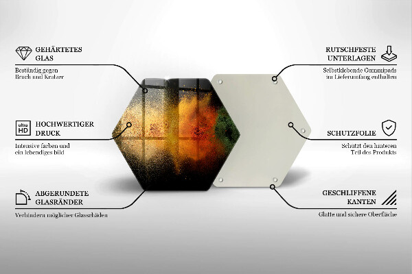 Deska kuchenna Kolorowe przyprawy