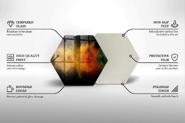 Deska kuchenna Kolorowe przyprawy