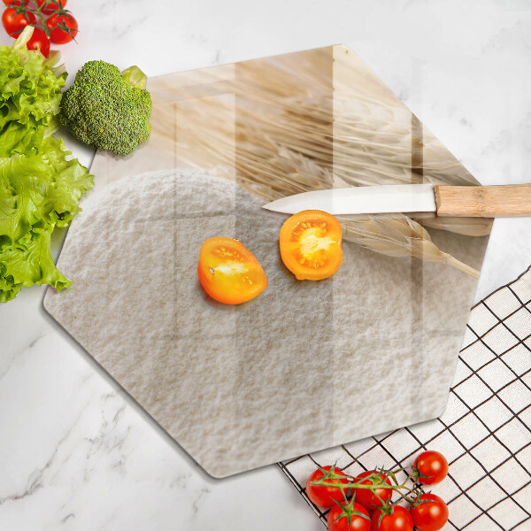 Deska kuchenna Mąka i kłosy zboża