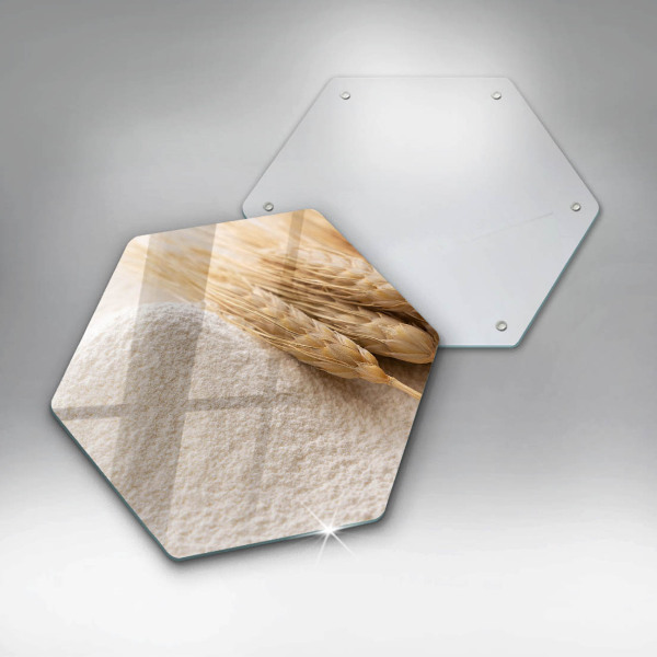 Deska kuchenna Mąka i kłosy zboża