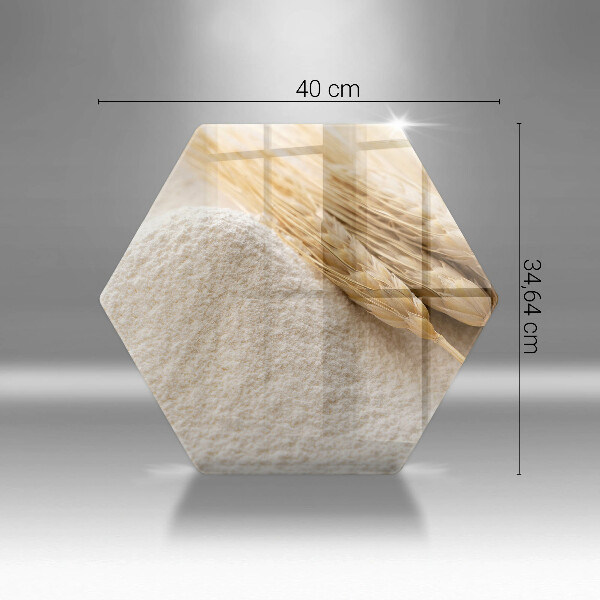 Deska kuchenna Mąka i kłosy zboża