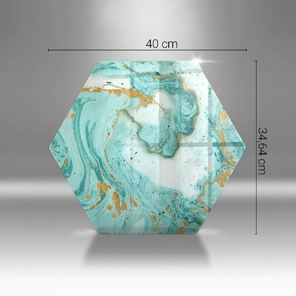 Deska kuchenna Błękitna abstrakcja